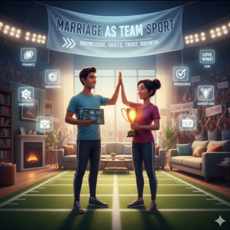 Teamwork, Communication, and Shared Goals: Building a Winning Marriage