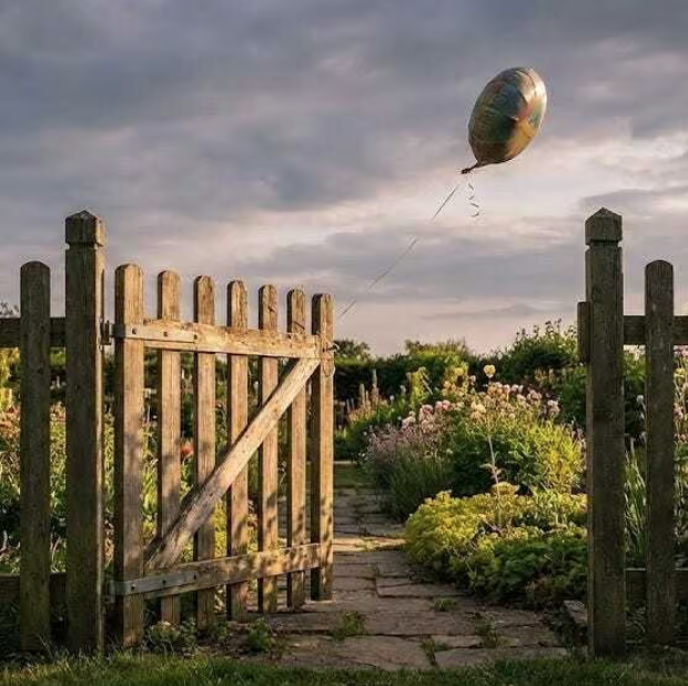 De Heliumballon en het Tuinhek: Een Requiem voor de Bubbel