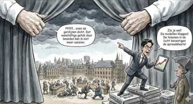 Donkere Wolken boven Den Haag