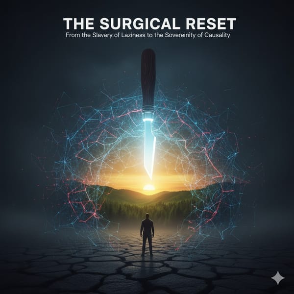 From the Slavery of Laziness to the Sovereignty of Causality